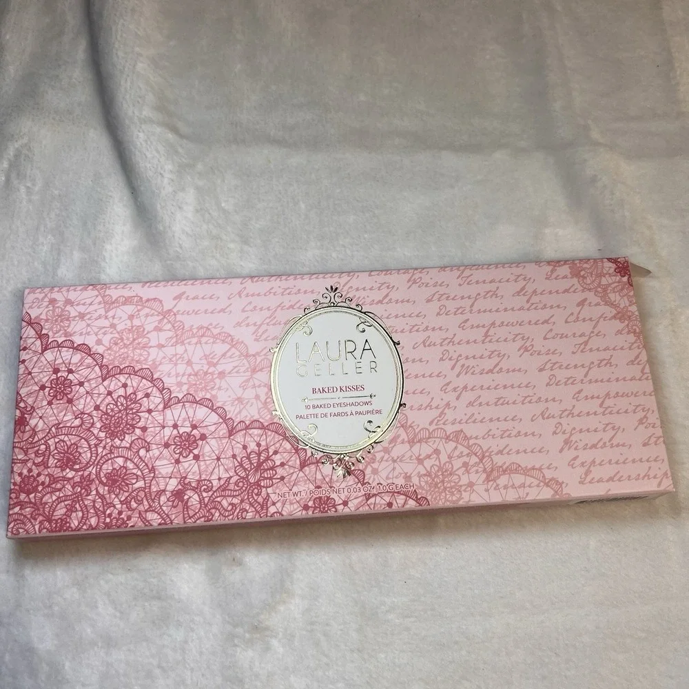 laura geller makeup Baked Kisses 10 Baked Eyeshadow NEW Warm‎ Neutrals Palette